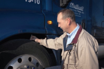 Field sales personnel for tire makers can conduct fleet checks to analyze wear patterns and alert the fleet to trouble spots with their tires.