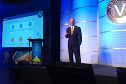 Speaker at trucking event