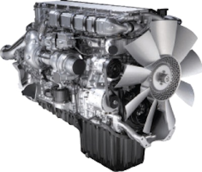Detroit’s DD15 engine will receive a proprietary asymmetric turbocharger with a new amplified common rail system, a variable-speed water pump and an optimized oil pump.