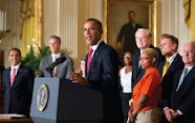 President Obama delivers remarks before signing H.R. 4348.