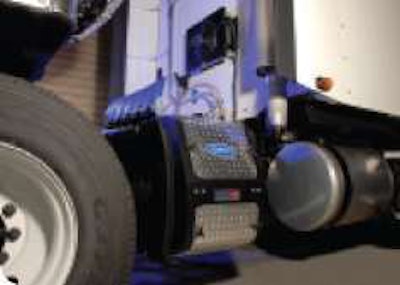 Carrier’s ComfortPro auxiliary power unit has a 4,000-watt generator to handle hotel loads.