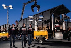 The disaster relief efforts of Tad Agoglia, center, and crew members Andy Nissley, left, and Tim Wolkowicz earned Agoglia a 2009 CNN Hero award. Agoglia is adding equipment owners and truck drivers from his Pennsylvania hometown to the First Response team of seven people.