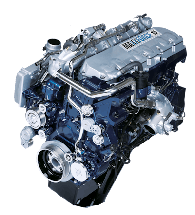Could Cat revive Navistar’s MaxxForce 15, revamp and rebrand it and use it under the hood of its CT series trucks?