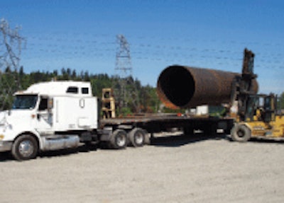 If a flatbed fleet has a new unfamiliar load, Maverick recommends obtaining pictures of it – or sending someone to the customer’s location to inspect the load and figure out how to transport it safely.