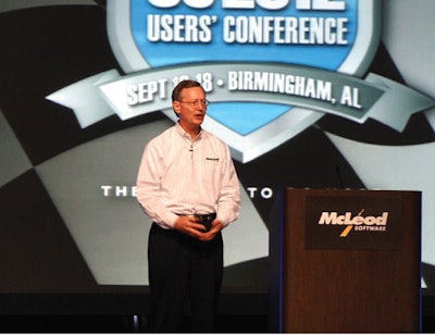 For many transportation companies, the best choice they have made in recent years was to diversify their services, said Tom McLeod, president and chief executive officer of McLeod Software.