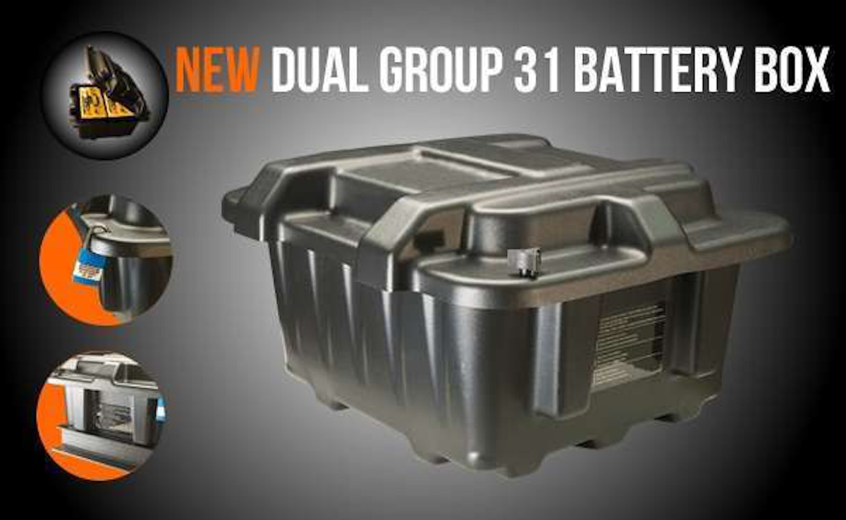 Dual Group Size 27 & 31 Battery Box