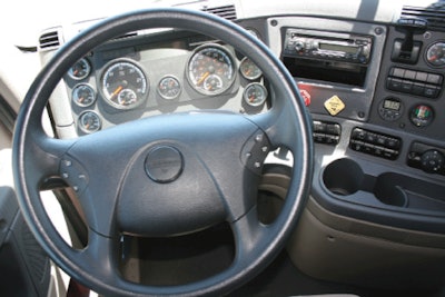 The Evolution’s dash and controls now include an instrument cluster with gauges in the speedometer and tachometer.