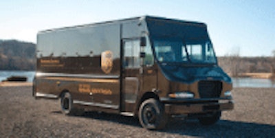 UPS will deploy 20 of the Freightliner Custom Chassis Corp. hydraulic hybrid-powered walk-in vans in the Baltimore area and 20 in the Atlanta area.