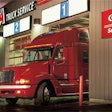 Freightliner Red Truck
