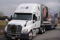 Two Load One trucks stopped at three Alabama cemeteries on Tuesday, Dec. 11, before heading to Louisiana for more deliveries.
