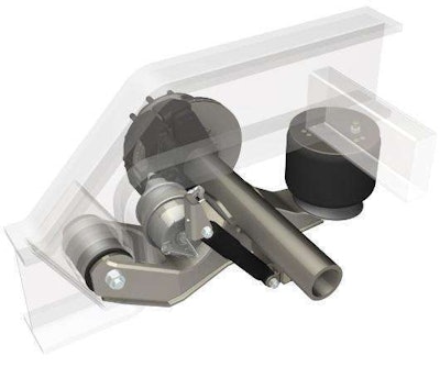Ridewell designs air-ride yoke suspensions | Commercial Ridewell designs air-ride yoke suspensions | Commercial