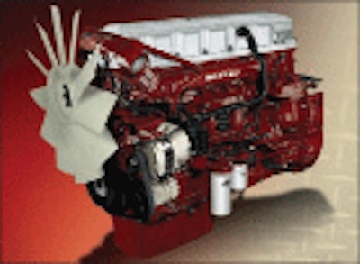 Mack’s 13-liter MP8 engine has a horsepower range from 415 to 505 hp and torque ratings from 1,460 to 1,760 lb.-ft.