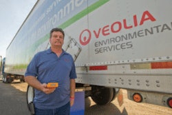 Michael Bomgardner, fleet manager at Veolia’s Electronics Recycling Division, says Zonar’s pre- and post-trip inspection and remote diagnostics system helped reduce roadside service calls by 22 percent.