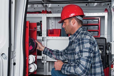 Knaack Weather Guard Van Solutions Red Zone Accessories