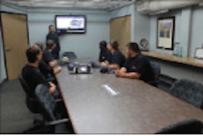 Aim NationaLease has three full-time trainers that travel the country to teach technicians onsite.