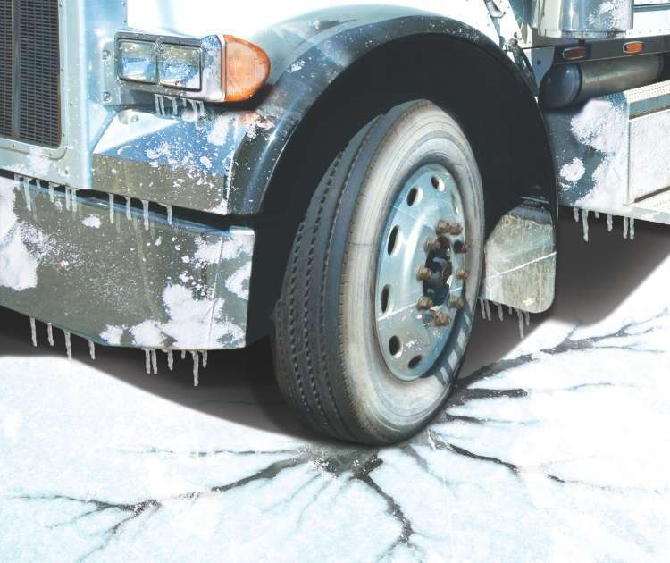 truck ice