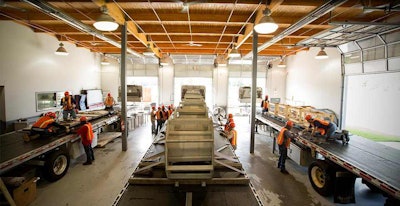 Maverick’s load securement consists of a week on hands-on exercises at the company’s training facility – and if they’re hauling glass, another week on top of that.