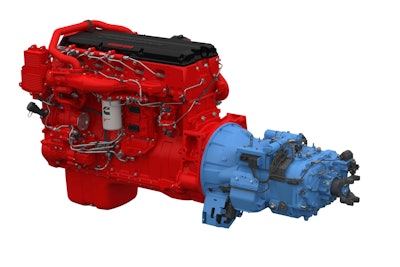 The new powertrain package combining the ISX15 with unique SmartTorque2 ratings and Eaton’s Advantage Series automated transmission