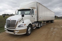 The International Pro Star+ Test Truck Was Nothing Special – Simply A Pearl White Daycab Tractor With A 500 Horsepower Cummins Isx15 Under The Hood