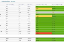 Cadec’s Performance Management Scorecards provide fleet managers with an intuitive easy-to-read report on driver behavior based on key performance indicators that highlight issues such as speeding, idling, overrevving or sudden decelerations.