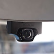 DriveCam’s system uses a window-mounted recording device that captures forward and cab-facing video.