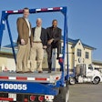 From left: Chris Cooper, chief operations officer; Richard Bailey, Boyd Bros. president; Cory Gilliard, intermodal director