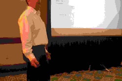 Mesilla Valley Transport’s Mike Kelly gave a seminar session Tuesday, May 21, discussing business intelligence for fleets at the 2013 CCJ Spring Symposium in Birmingham, Ala.