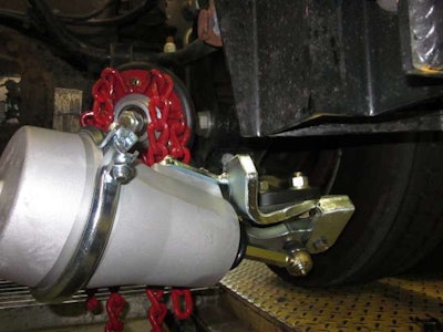 Onspot Liquid Spring suspension Ford F-450 ambulance