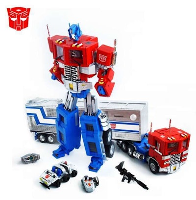 Transformer Optimus Prime, a robo-transporter model for the future?