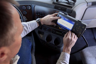 ITS Compliance can receive real-time data from electronic logging devices.