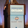 Drew Preston talks about infrastructure funding at the Commercial Vehicle Outlook Conference in Dallas.