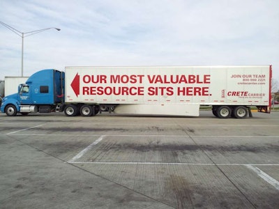 Lincoln, Neb.-based Crete Carrier Corp., which has nearly 4,000 trucks and more than 35,000 followers, uses distinct phone numbers and website URLs when it posts job opportunities on Facebook.