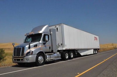 Freightliner’s natural gas-powered Cascadia Evolution