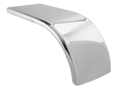 Hogebuilt BA500HTstainless steel half tandem fender