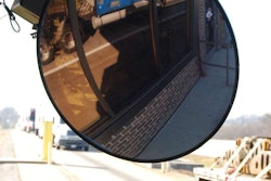 mirror truck inspection