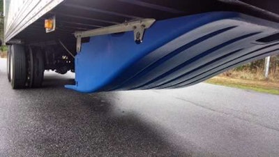 Another view of SmartTruck’s undertray component.