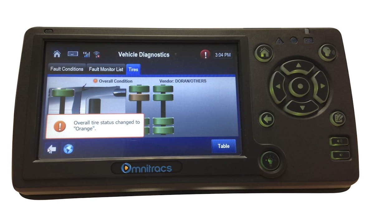 Doran TPMS to integrate with Omnitracs’ MCP | Commercial Carrier Journal