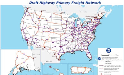 Freight map