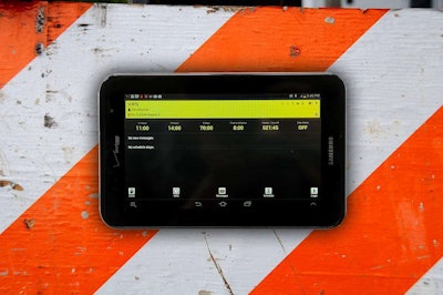 The new XRS mobile platform has an online portal drives can use to view scorecards when vehicles are not in motion.