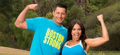 Jason Case and Amy Diaz, winners of The Amazing Race (CBS)