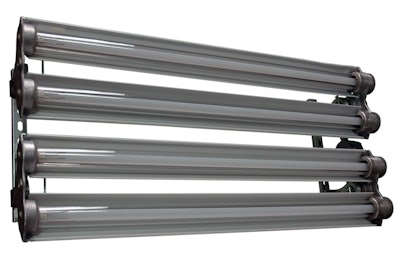 Larson Electronics explosion-proof 4-foot 4-lamp LED light fixture