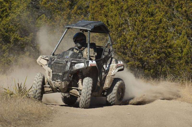 2014.5 Polaris ACE is a new type of ATV designed for a single driver. (Click to view larger. Photos by Larry Walton/Editorial Services West)