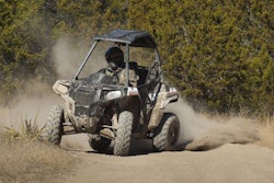 2014.5 Polaris ACE is a new type of ATV designed for a single driver. (Click to view larger. Photos by Larry Walton/Editorial Services West)