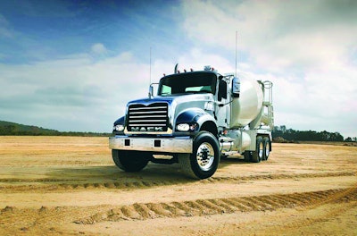 Hendrickson bumper for Mack Granite