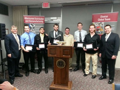 Meritor Recognizes Central Michigan University Students for Logistics Project[1]