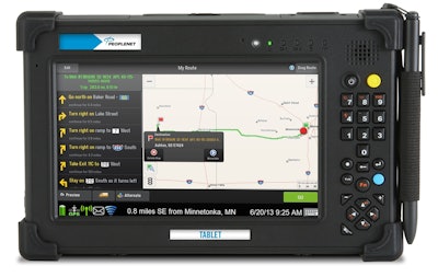 Tablet face Energy Services