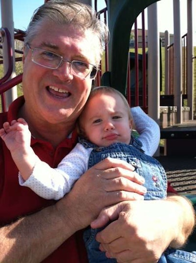 Jerry Thrift, shown with his granddaughter, Harper, left trucking far too soon, but he clearly left his mark on an industry he loved.