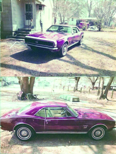 Thrift was drawn to mechanical science early and loved tinkering with any type of machine or gadget. His first real project was this 1967 Chevy Camaro Super Sport. His brother, Ricky, still owns the car, and it’s not for sale.