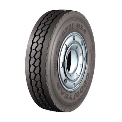 Goodyear G731 MSA Mixed Service Tire