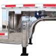 Jost Landing Gear on East Drop Deck Trailer